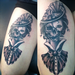 Tattoos - Victorian girl/skull - 79720