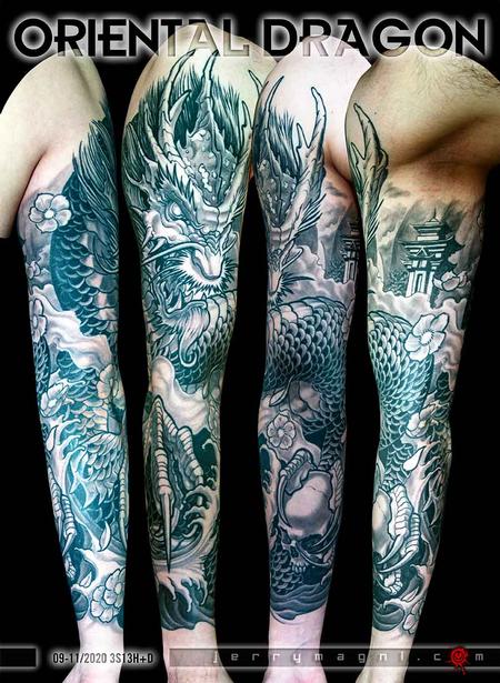 Tattoos - Oriental Dragon - 145446