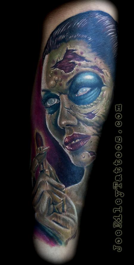 Zombie Tattoo By Joe Riley Tattoonow
