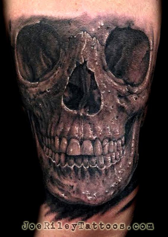 Skull Tattoos by Joe Riley: TattooNOW