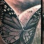 Tattoos - Skull and Butterfly Tattoo - 117631