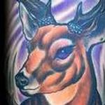 Tattoos - Deer Tattoos - 123003