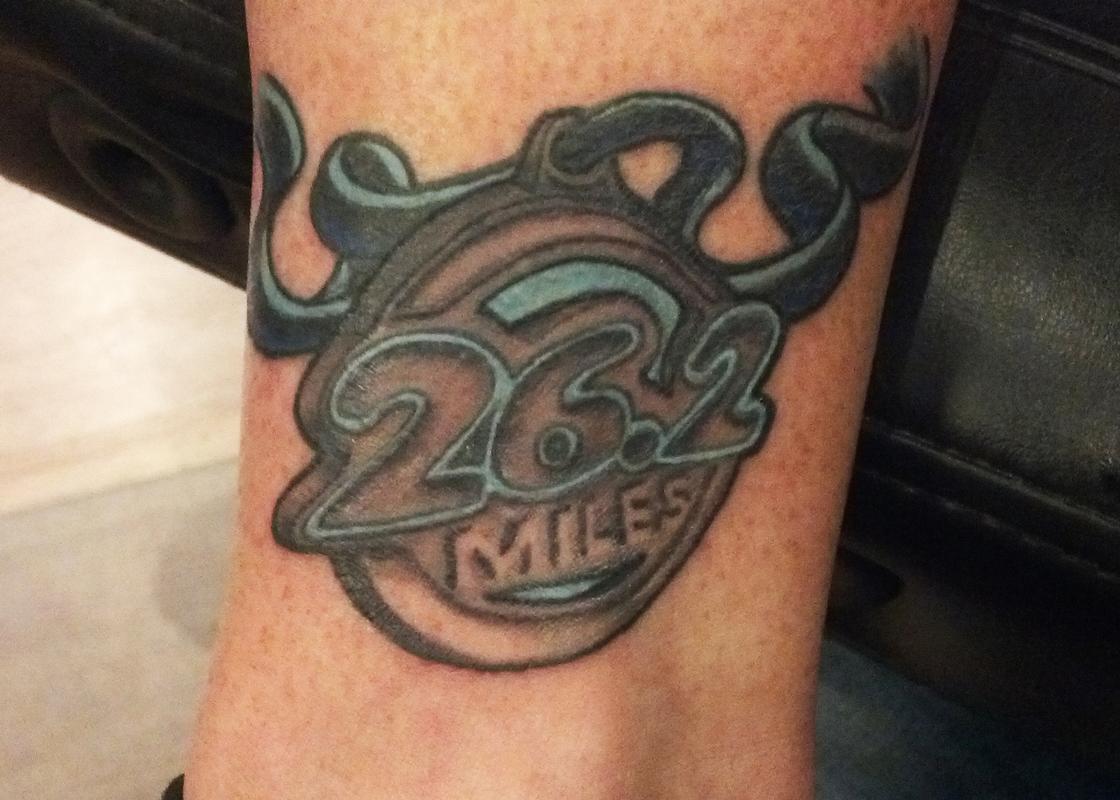 Marathon tattoo by Justin McCarty: TattooNOW Marathon tattoo by Justin McCarty: TattooNOW
