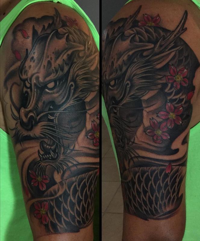 64 Attractive Dragon Tattoos For Arm - Arm Tattoo Pictures