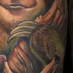 Tattoos - new school colorful sloth tattoo - 141758