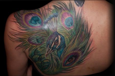 Tattoos - peacock  - 103854