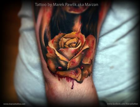 Tattoos - Bloody rose - 111780