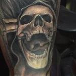 Tattoos - Skull evil - 101425