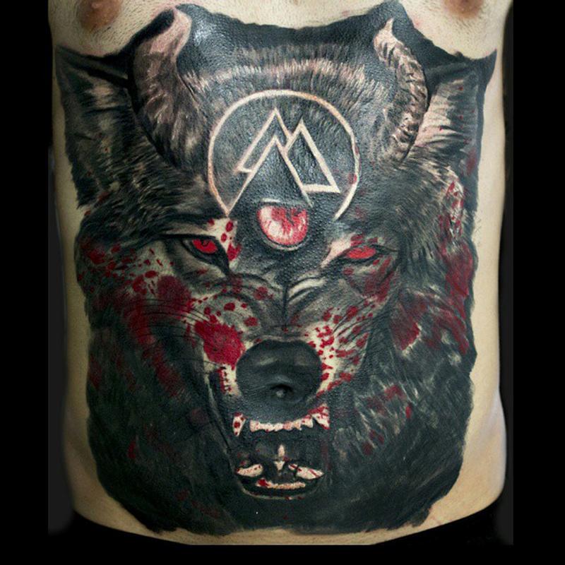 Fenris Wolf Odin Tattoo Best Tattoo Ideas