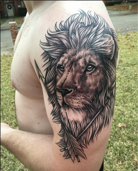 62 Fierce and Beautiful Lion Tattoos For Women