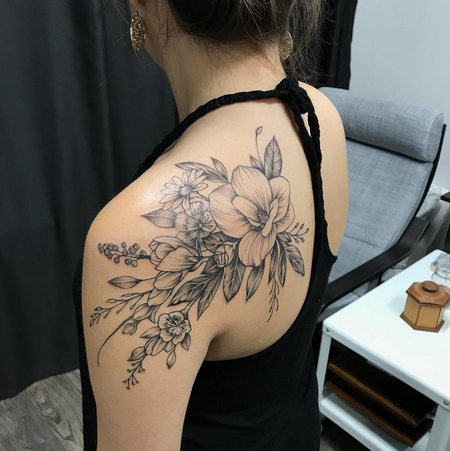 Details more than 73 tattoos back of shoulder latest  thtantai2