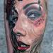Tattoos - Burlesque Portrait Tattoo - 99051
