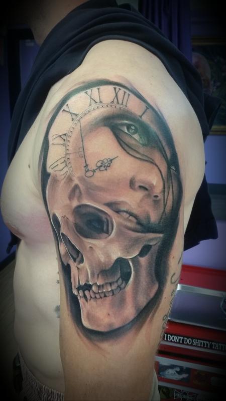 Time Waits For No One By Mike Romasco Tattoonow Time Waits For No One By Mike Romasco Tattoonow