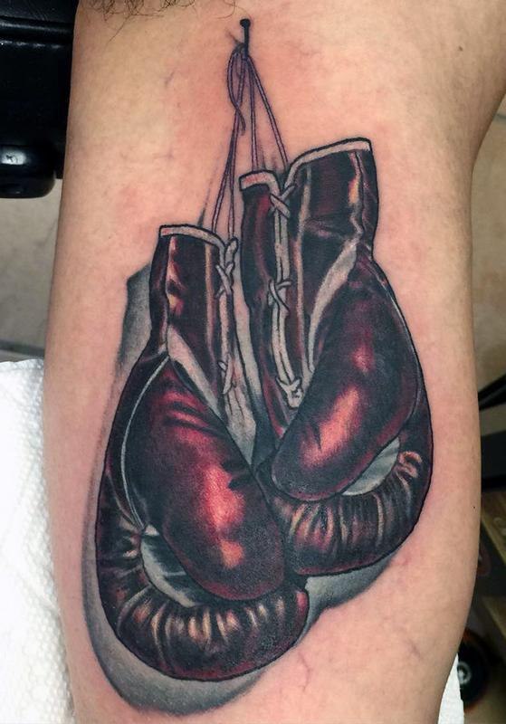 Ink Lovers Athens tattoo studio   fight  realistic boxing gloves bng  bnginksociety leadthefollowers thebesttattooartists realistictattoo   Facebook