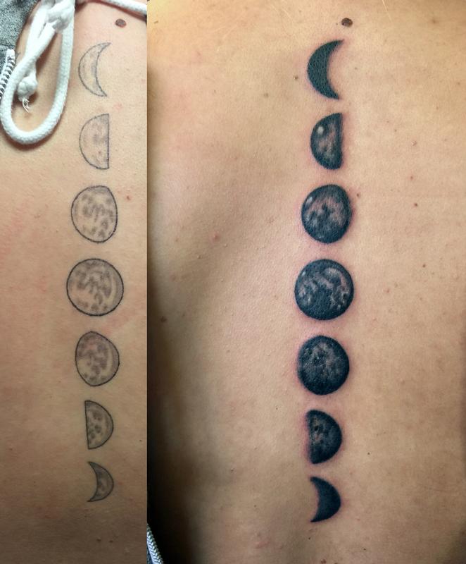 25 Moon Tattoos and Meanings  Inked and Faded