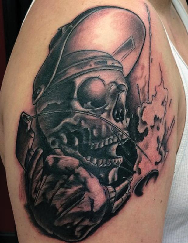 Welding Hood Tattoos