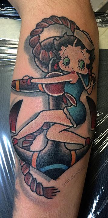 Betty Boop Tattoo by Mikey Nichol: TattooNOW