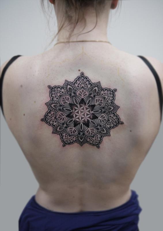 Flower of life mandala tattoo by DanniHaydon on DeviantArt