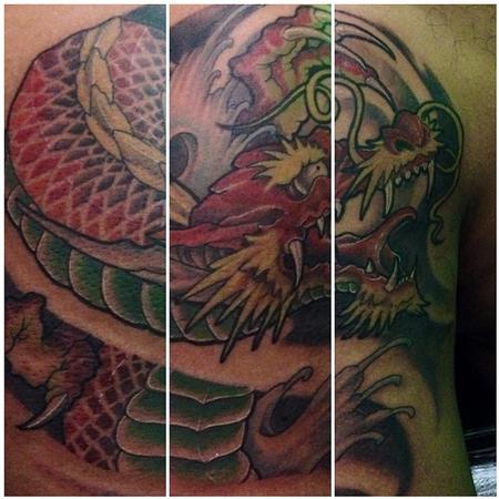 Tattoos - Japanese Dragon - 108613