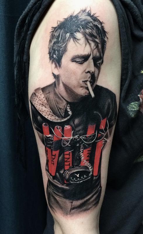 Billie Joe Armstrong by Sam Ford: TattooNOW