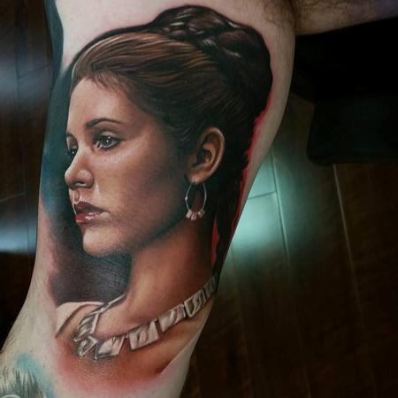 Tattoos - Princess Leia Tattoo - 123048