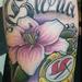Tattoos - Memorial Piece Jewelry and Flower - 80776