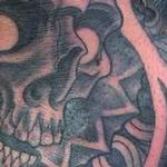 Tattoos - Hand Skull and Mandala - 115745