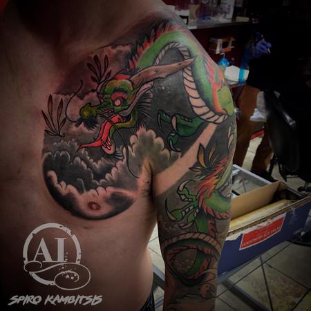 Tattoos - Japanese Dragon - 112174