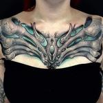 Tattoos - Organic blu woman - 126501