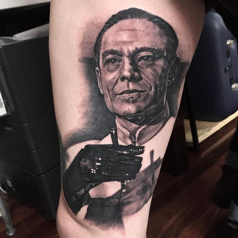 Dr No by Steve Butcher: TattooNOW Dr No by Steve Butcher: TattooNOW