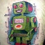 Tattoos - robot  - 99532