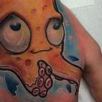 Tattoos - hand squid tattoo - 103778
