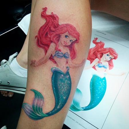 Tattoos - disneys little mermaid - 113728