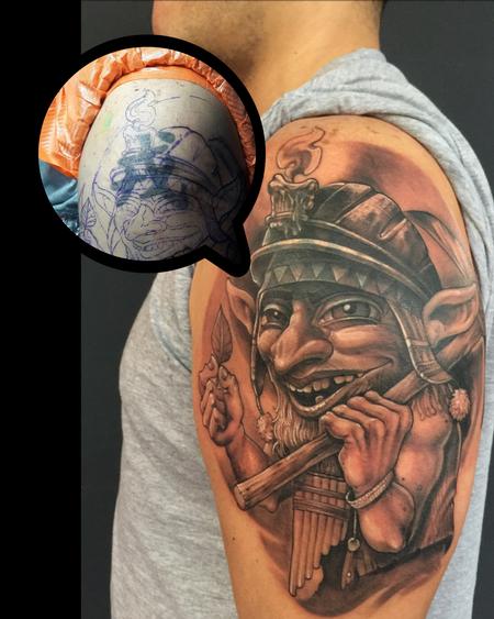 Tattoos - MUQI duende andino Peru - 119558
