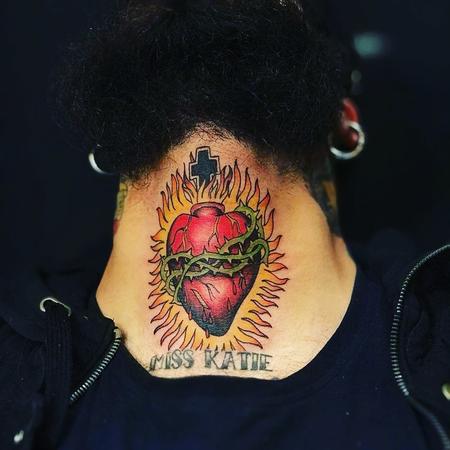 Erik Fortunato Portillo - Sacred hearth tattoo 