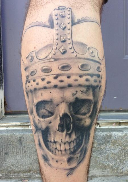 Tattoos - Skull and Crown - 76020