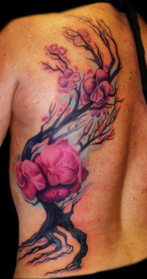 Tattoos - cherry blosssom - 59231
