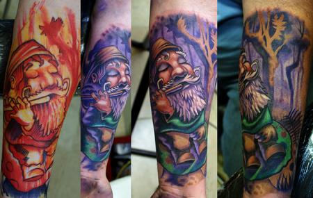 Tattoos - sharpie gnome - 63919
