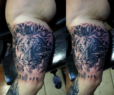 Tattoos - tiger - 74024