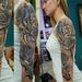 Tattoos - black and grey roses - 76265