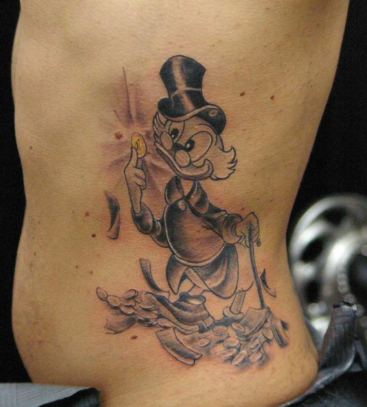 uncle scrooge by Resident Artist Maura Bisacchi: TattooNOW