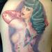 Tattoos - Bettie Page style pinup - 66331