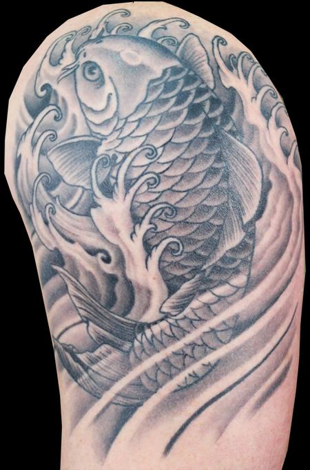 Tattoos - Koi - 82464