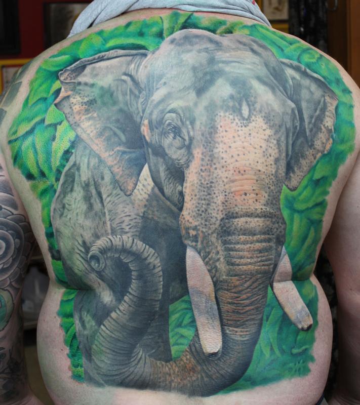 Elephant By David Dettloff TattooNOW