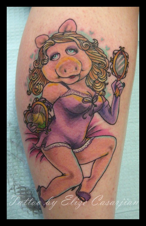 Ink Inc on Twitter Awesome MrsPiggy Pin Up by Rob tattoos pinup ink  tattoo httpstcoCx4lPqrs2B  Twitter
