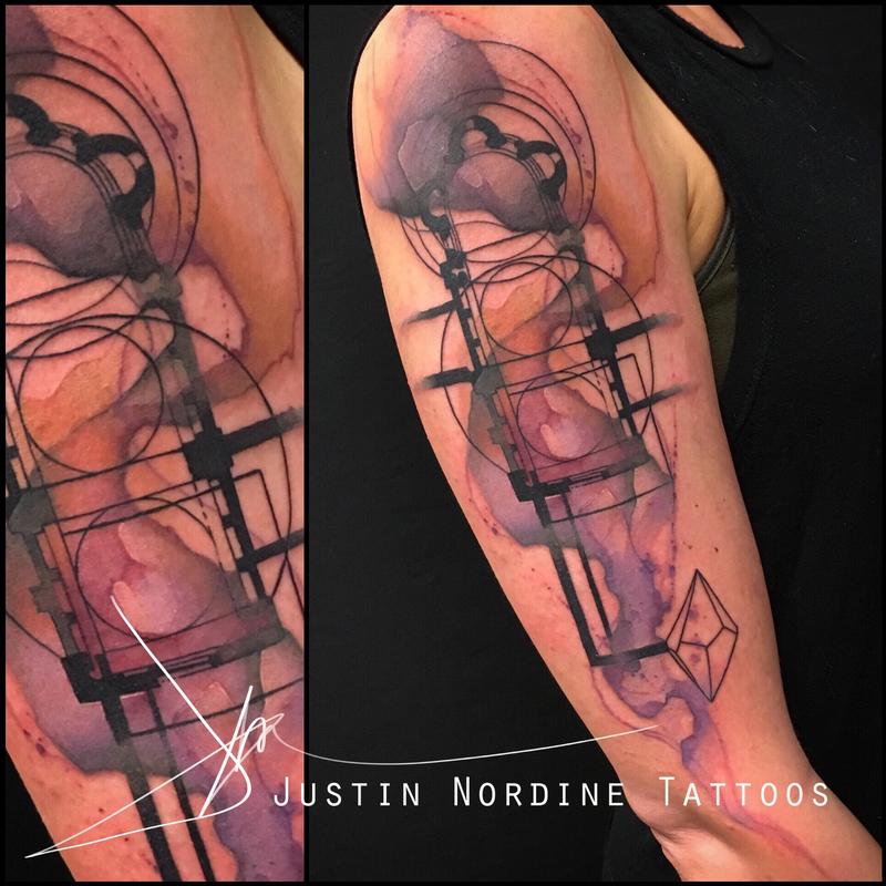 Cathedral Blueprint by Justin Nordine: TattooNOW