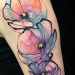 Tattoos - Abstract Poppies - 114654