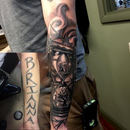 Brian Murphy - Cover up of jerked lettering 