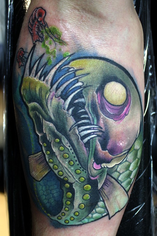 Viper fish by Tim Pangburn: TattooNOW