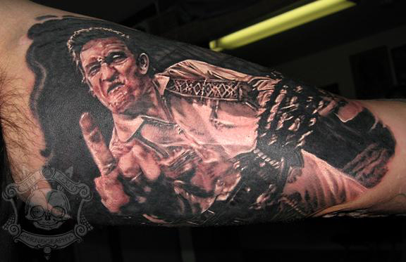 Johnny Cash Tattoo by Tim Kern: TattooNOW Johnny Cash Tattoo by Tim Kern: TattooNOW